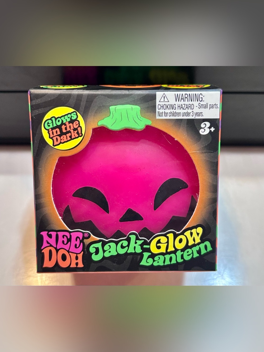 Needoh Jack-Glow Lantern Pink